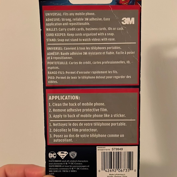 Superman Mobil Wallet NEW - Picture 2 of 3